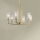 Quintiesse - KIMROSE rod chandelier 6xE14/40W/230V Ø 68.6 cm gold