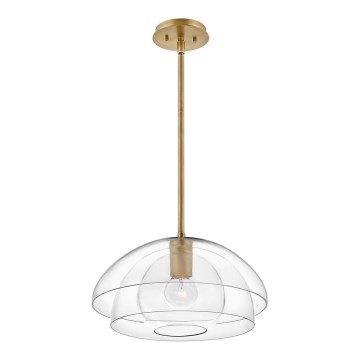 Quintiesse - LOTUS Rod Chandelier 1xE27/60W/230V dia. 40.7 cm Gold
