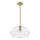 Quintiesse - LOTUS Rod Chandelier 1xE27/60W/230V dia. 40.7 cm Gold