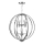 Quintiesse - MONDO LED pendant on cable 8xG9/3W/230V Ø 71.3 cm polished chrome