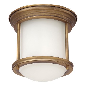 Quintiesse - Outdoor ceiling light HADRIAN 1xE27/60W/230V Ø 16.8 cm IP44 gold