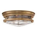 Quintiesse - Outdoor Ceiling Light HADRIAN 2xE27/40W/230V Ø 30.5 cm IP44 Bronze