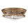 Quintiesse - Outdoor Ceiling Light HADRIAN 2xE27/40W/230V Ø 30.5 cm IP44 Bronze