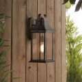 Quintiesse - Outdoor wall lamp GRANT M 1xE27/60W/230V IP44 bronze