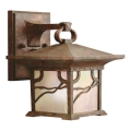 Quintiesse - Outdoor wall light MORRIS S 1xE27/60W/230V IP44 bronze