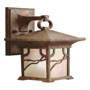 Quintiesse - Outdoor wall light MORRIS S 1xE27/60W/230V IP44 bronze