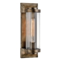 Quintiesse - Outdoor wall light PEARSON M 1xE27/60W/230V IP44 bronze