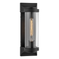 Quintiesse - PEARSON M Outdoor Wall Light 1xE27/60W/230V IP44 Black
