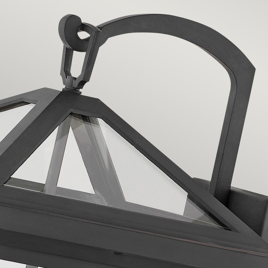 Quintiesse - Outdoor wall lamp ALFORD L 3xE14/40W/230V IP44 black