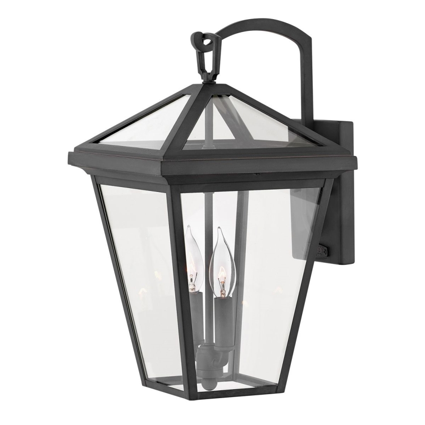 Quintiesse - ALFORD M Outdoor Wall Light 2xE14/40W/230V IP44 Black