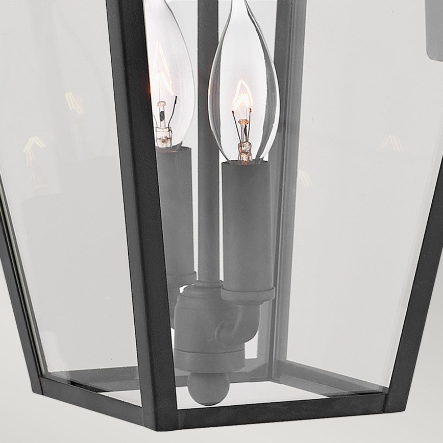 Quintiesse - ALFORD M Outdoor Wall Light 2xE14/40W/230V IP44 Black