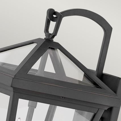 Quintiesse - ALFORD S Outdoor Wall Light, 2x E14/40W/230V, IP44, Black