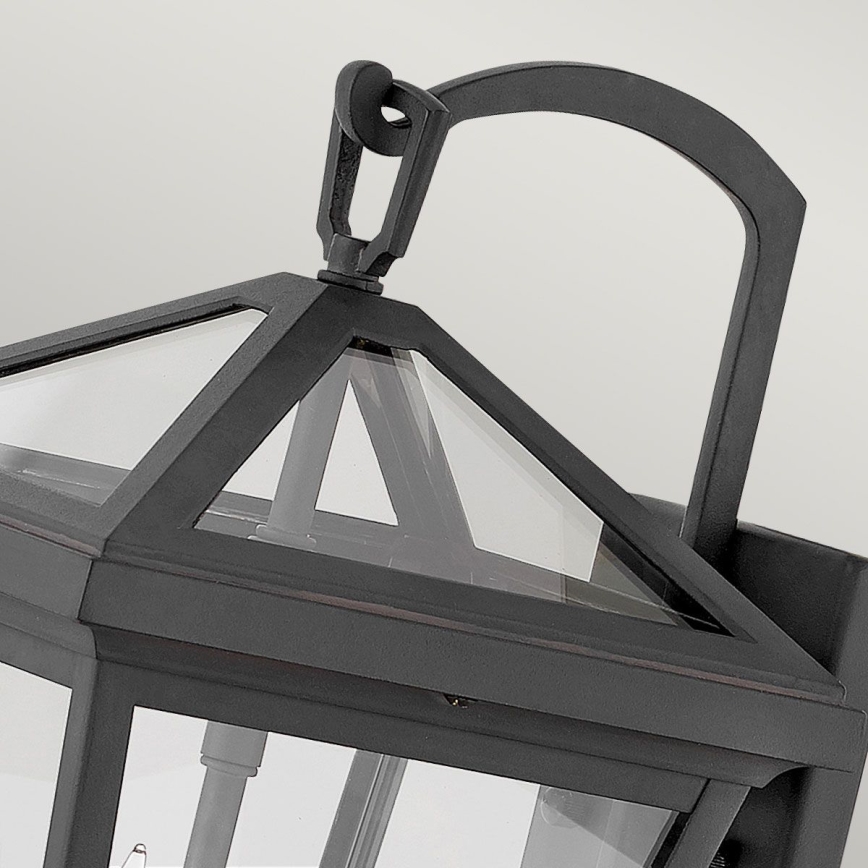 Quintiesse - ALFORD S Outdoor Wall Light, 2x E14/40W/230V, IP44, Black