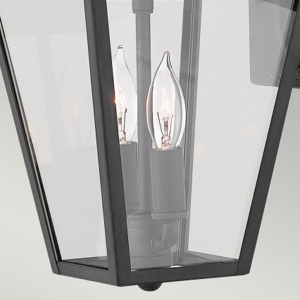 Quintiesse - ALFORD S Outdoor Wall Light, 2x E14/40W/230V, IP44, Black