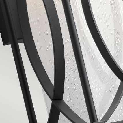 Quintiesse - ASHBERN M Outdoor Wall Light 1xE27/60W/230V IP44 Black