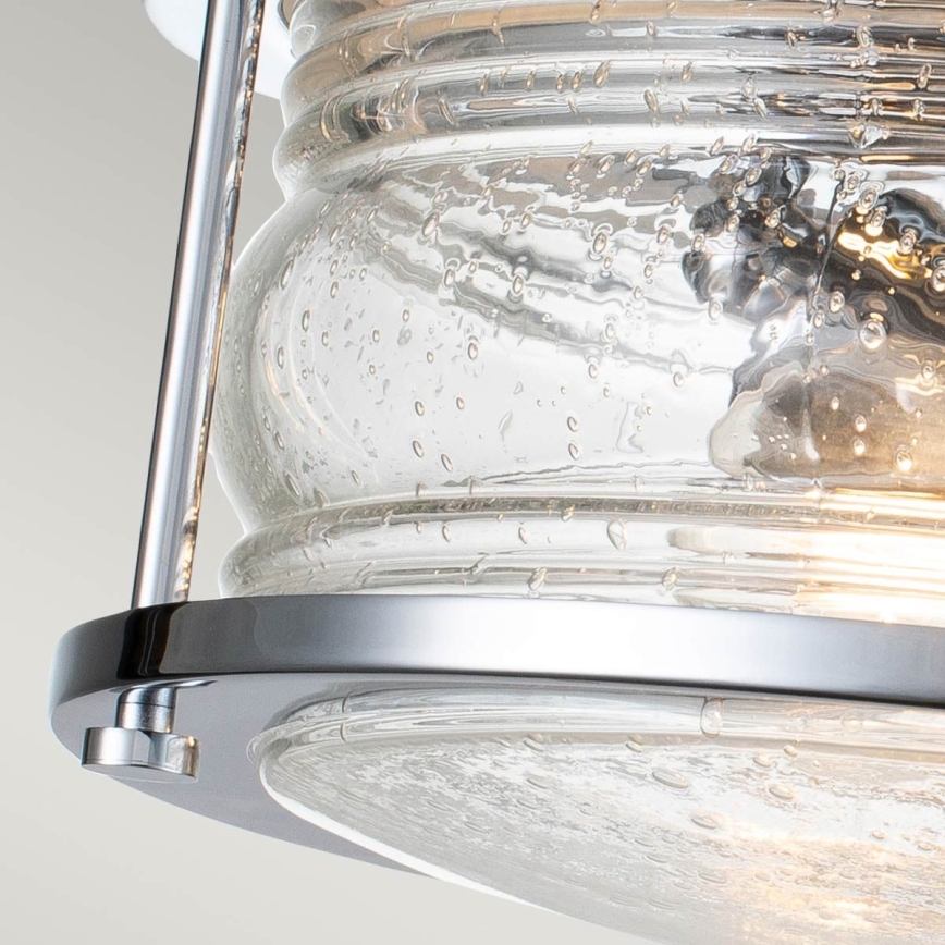 Quintiesse - Bathroom ceiling light ASHLAND 2xE27/60W/230V Ø 30.5 cm IP44 polished chrome
