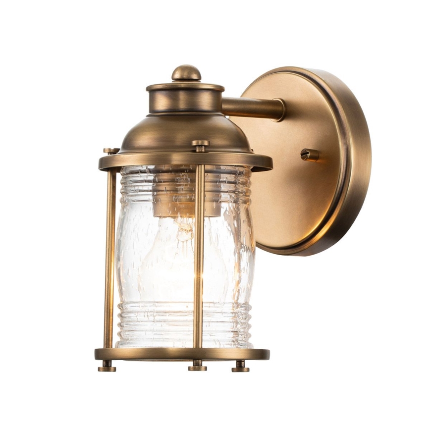 Quintiesse - Outdoor wall lamp ASHLAND BAY 1xE27/60W/230V IP44 bronze