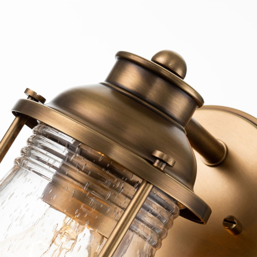 Quintiesse - Outdoor wall lamp ASHLAND BAY 1xE27/60W/230V IP44 bronze