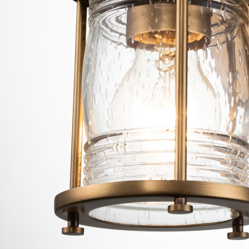 Quintiesse - Outdoor wall lamp ASHLAND BAY 1xE27/60W/230V IP44 bronze