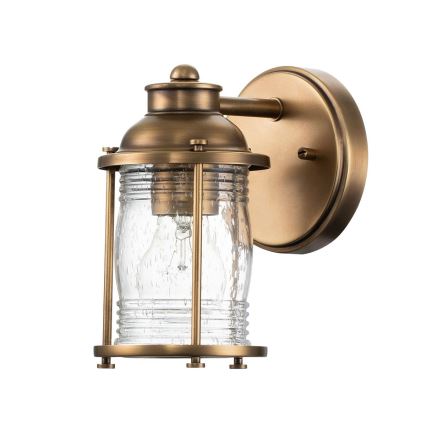 Quintiesse - Outdoor wall lamp ASHLAND BAY 1xE27/60W/230V IP44 bronze