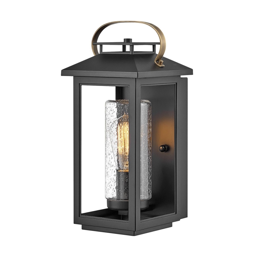 Quintiesse - Outdoor wall light ATWATER S 1xE27/60W/230V IP44 black