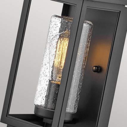 Quintiesse - Outdoor wall light ATWATER S 1xE27/60W/230V IP44 black