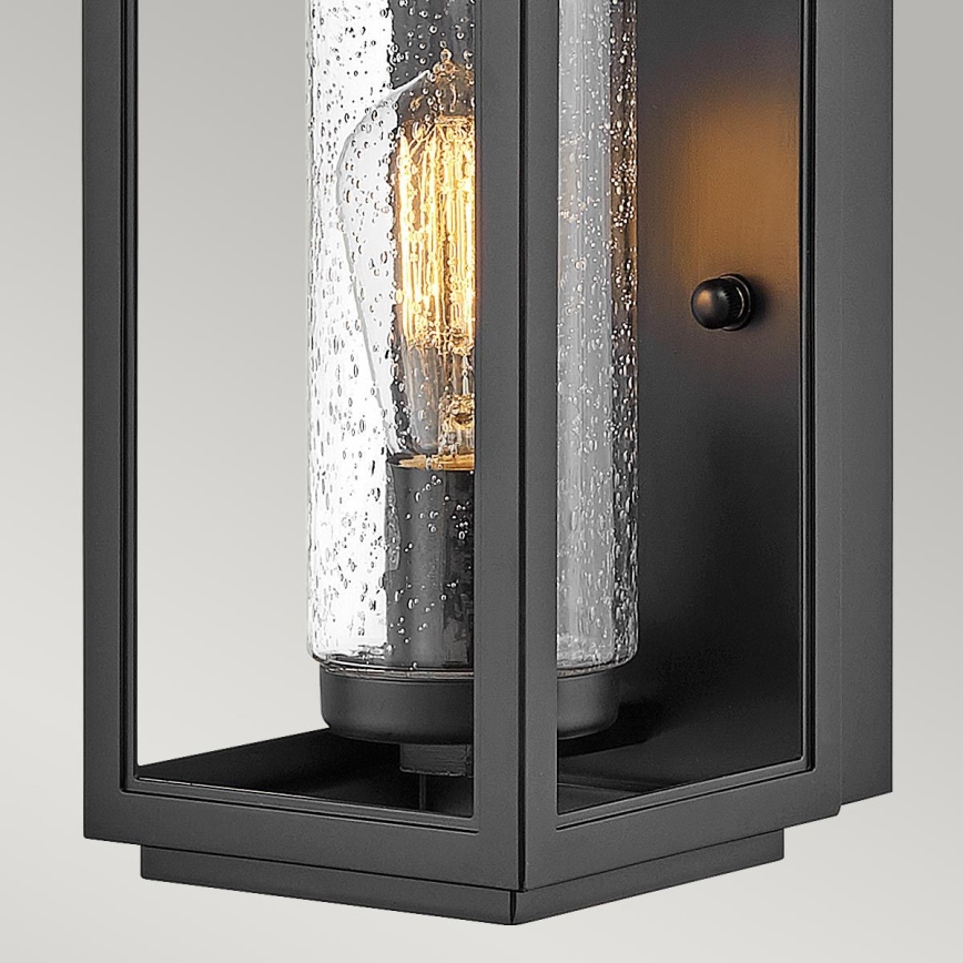 Quintiesse - Outdoor wall light ATWATER S 1xE27/60W/230V IP44 black