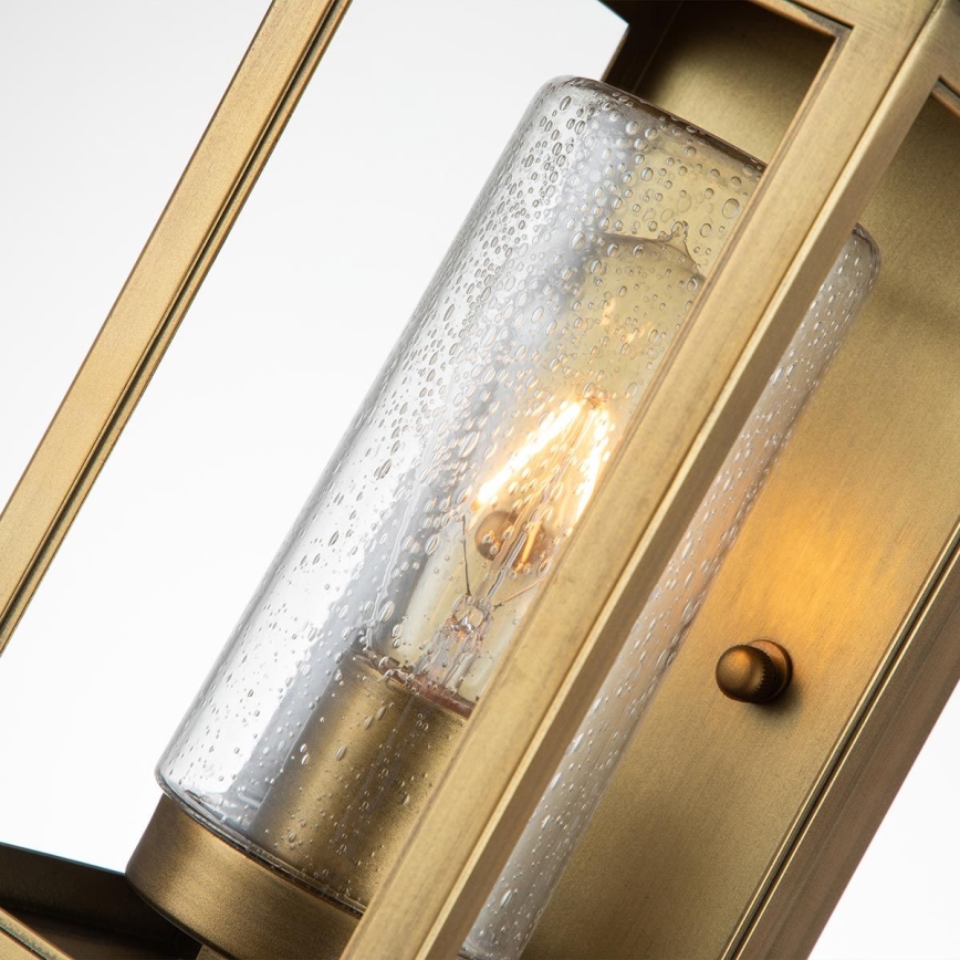 Quintiesse - ATWATER S Outdoor Wall Light 1x E27/60W/230V IP44 Gold