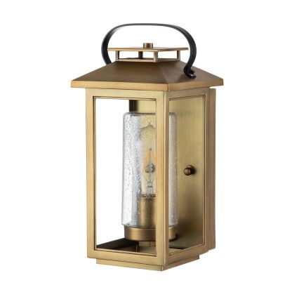 Quintiesse - ATWATER S Outdoor Wall Light 1x E27/60W/230V IP44 Gold