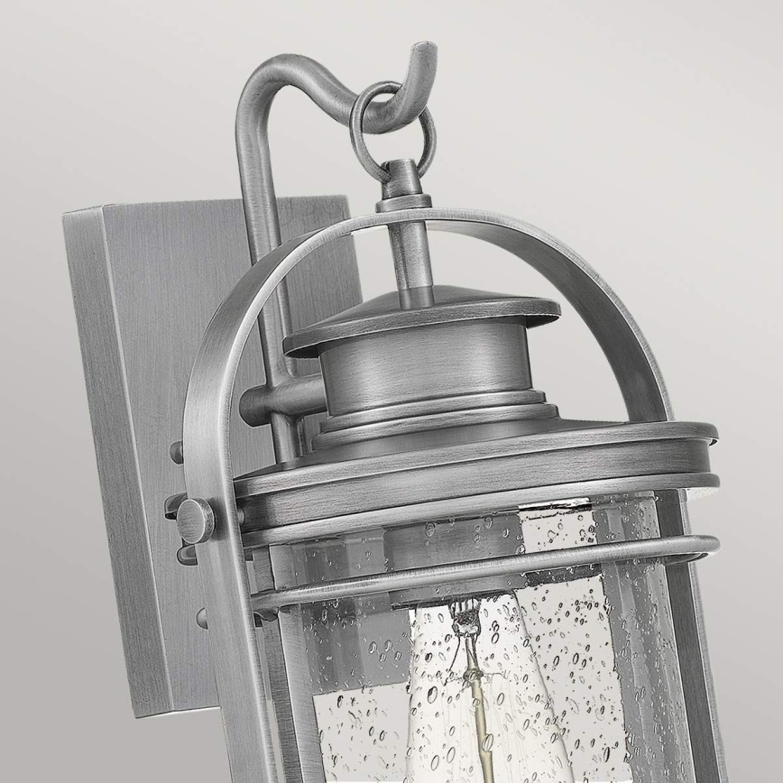 Quintiesse - Outdoor Wall Light BOOKER M 1xE27/60W/230V IP44 Matte Chrome