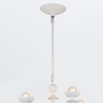 Quintiesse - CADENCE Rod-Mounted Chandelier 18xE14/40W/230V White