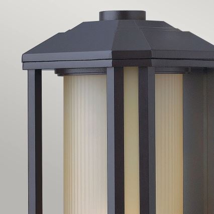 Quintiesse - Outdoor wall light CASTELLE M 1xE27/60W/230V IP44 black