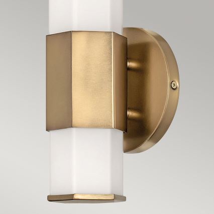 Quintiesse - FACET LED Bathroom Wall Light, 12W/230V, IP44, Gold