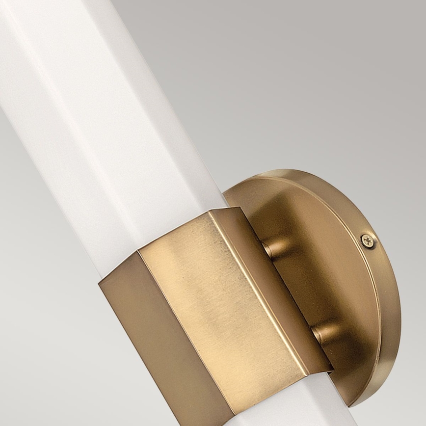 Quintiesse - FACET LED Bathroom Wall Light, 12W/230V, IP44, Gold