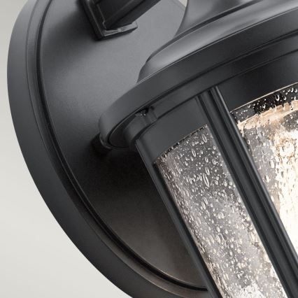 Quintiesse - Outdoor wall light FAIRFIELD M 1xE27/60W/230V IP44 black