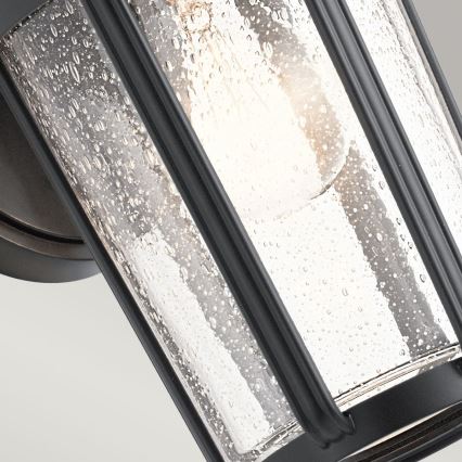 Quintiesse - Outdoor wall light FAIRFIELD M 1xE27/60W/230V IP44 black