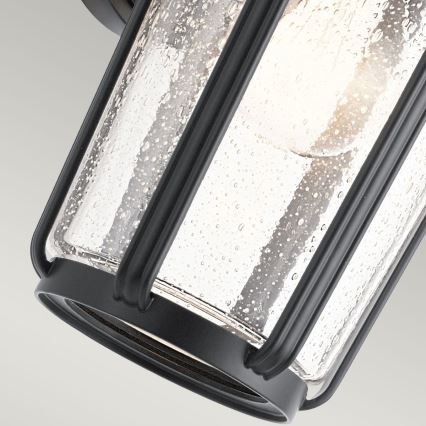 Quintiesse - Outdoor wall light FAIRFIELD M 1xE27/60W/230V IP44 black