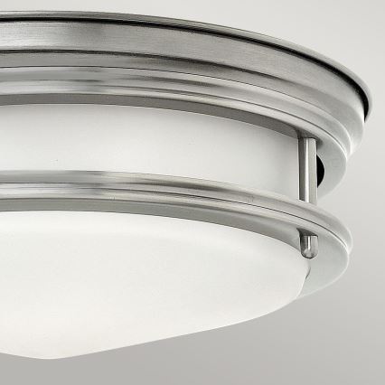 Quintiesse - HADRIAN Outdoor Ceiling Light 2xE27/40W/230V Ø 30.5 cm IP44 Matte Chrome