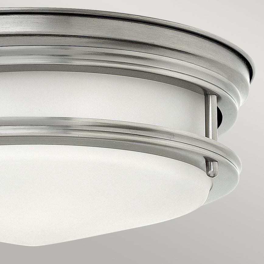 Quintiesse - HADRIAN Outdoor Ceiling Light 2xE27/40W/230V Ø 30.5 cm IP44 Matte Chrome