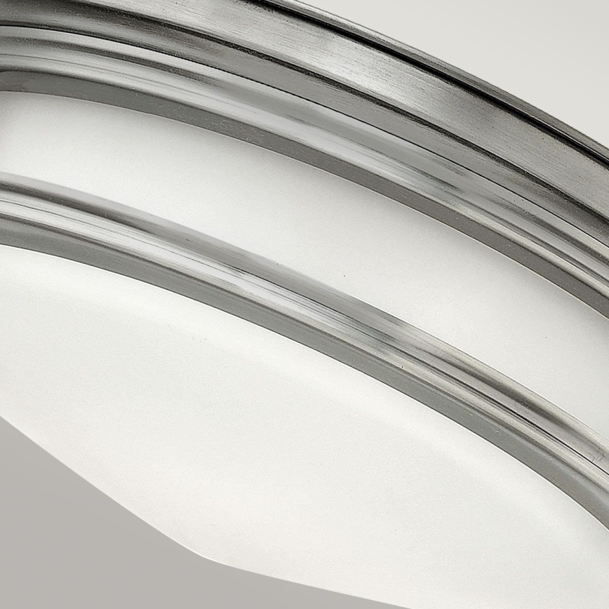 Quintiesse - HADRIAN Outdoor Ceiling Light 2xE27/40W/230V Ø 30.5 cm IP44 Matte Chrome