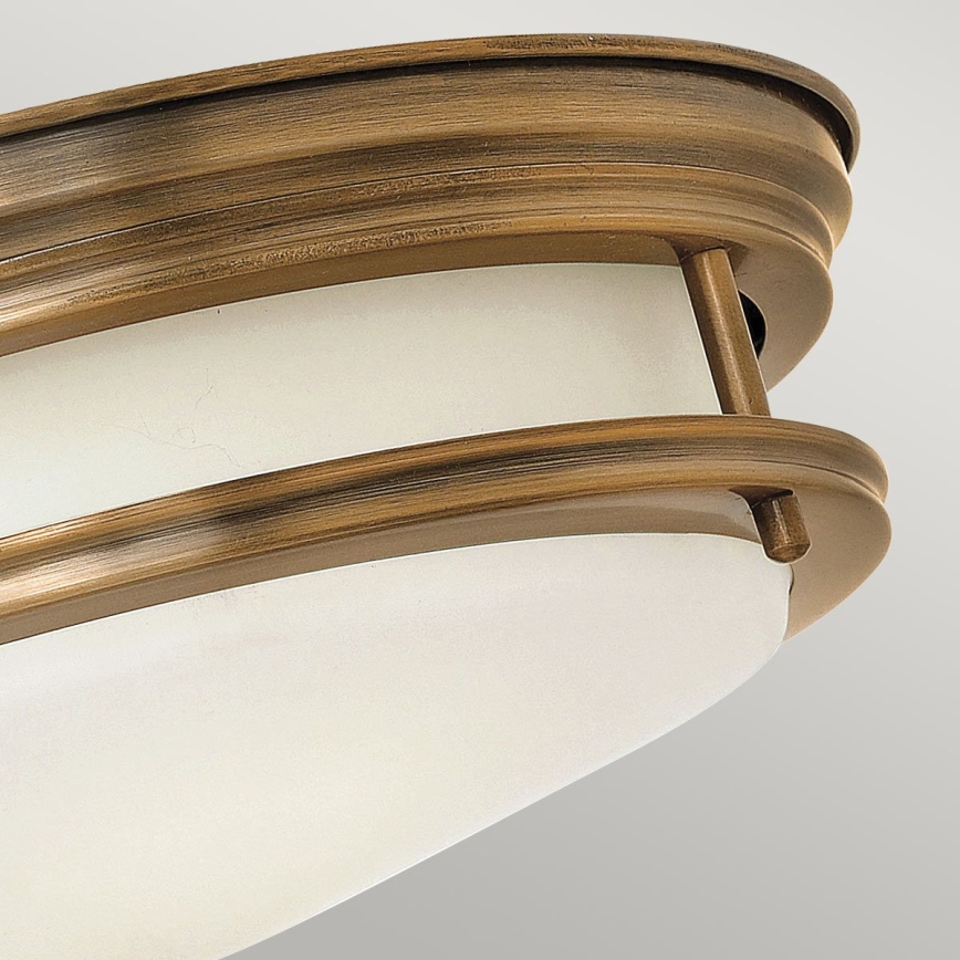 Quintiesse - HADRIAN Outdoor Ceiling Light 2x E27/40W/230V Ø 30.5 cm IP44 Bronze