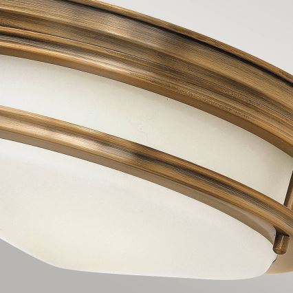 Quintiesse - HADRIAN Outdoor Ceiling Light 2x E27/40W/230V Ø 30.5 cm IP44 Bronze