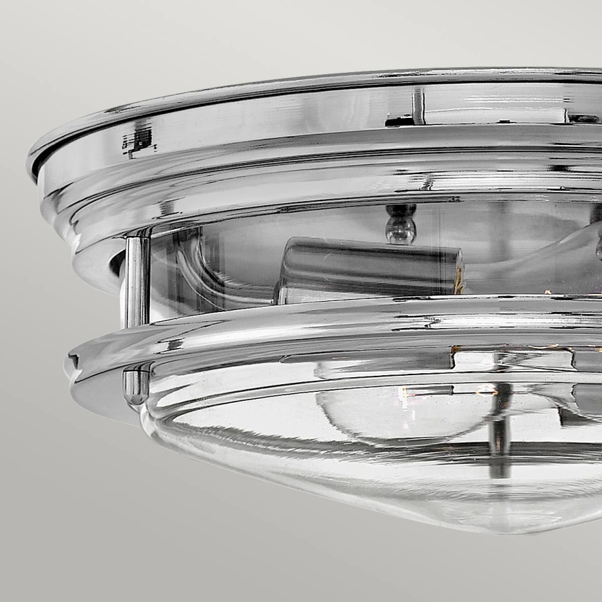 Quintiesse - Outdoor ceiling light HADRIAN 2xE27/40W/230V pr. 27,8 cm IP44 polished chrome
