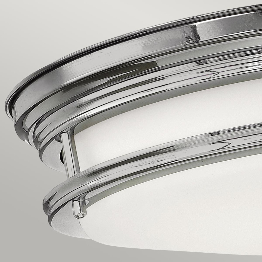 Quintiesse - HADRIAN Outdoor Ceiling Light 2x E27/40W/230V, Ø 27.8 cm, IP44, Polished Chrome