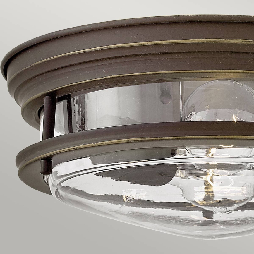 Quintiesse - Outdoor ceiling fixture HADRIAN 2xE27/40W/230V Ø 27.8 cm IP44 bronze