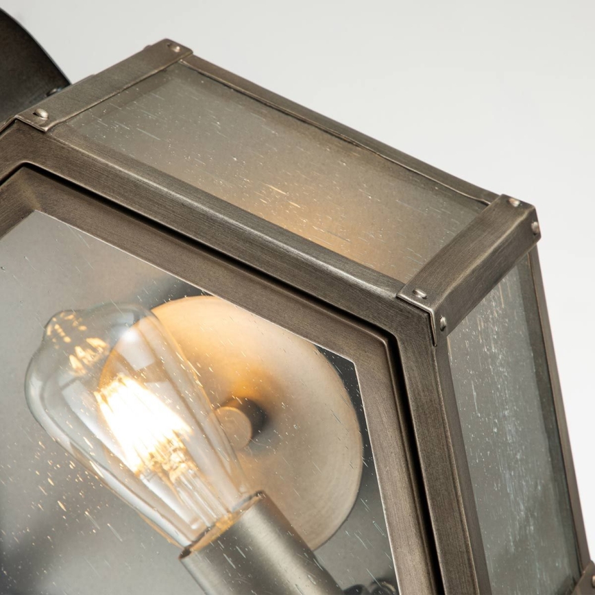 Quintiesse - HEATH M Outdoor Wall Light 1xE27/60W/230V IP44 Bronze