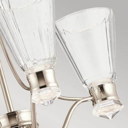 Quintiesse - LED Bathroom Rod-Mounted Pendant KAYVA LED/24W/230V IP44 Polished Chrome