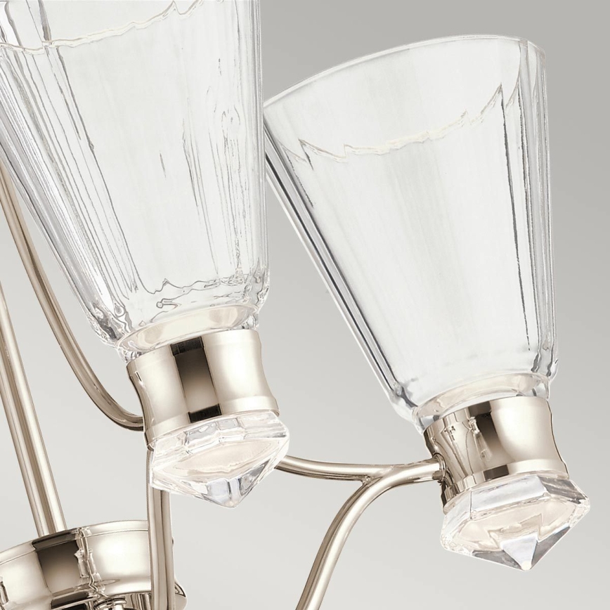 Quintiesse - LED Bathroom Rod-Mounted Pendant KAYVA LED/24W/230V IP44 Polished Chrome