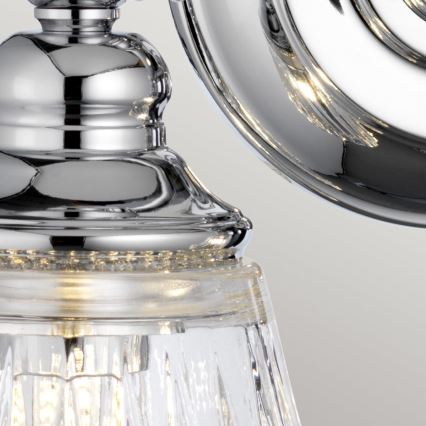 Quintiesse - LED Bathroom Wall Light KEYNES 2xG9/3W/230V IP44 Polished Chrome