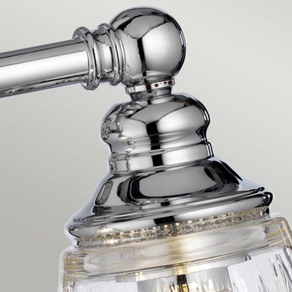 Quintiesse - LED Bathroom Wall Light KEYNES 2xG9/3W/230V IP44 Polished Chrome